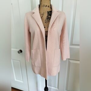 J. Crew Sophie Sweater Blazer Knit Open Front Cardigan Women's Size S